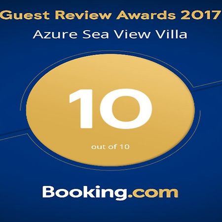 Azure Sea View Villa Rethymno Exteriér fotografie