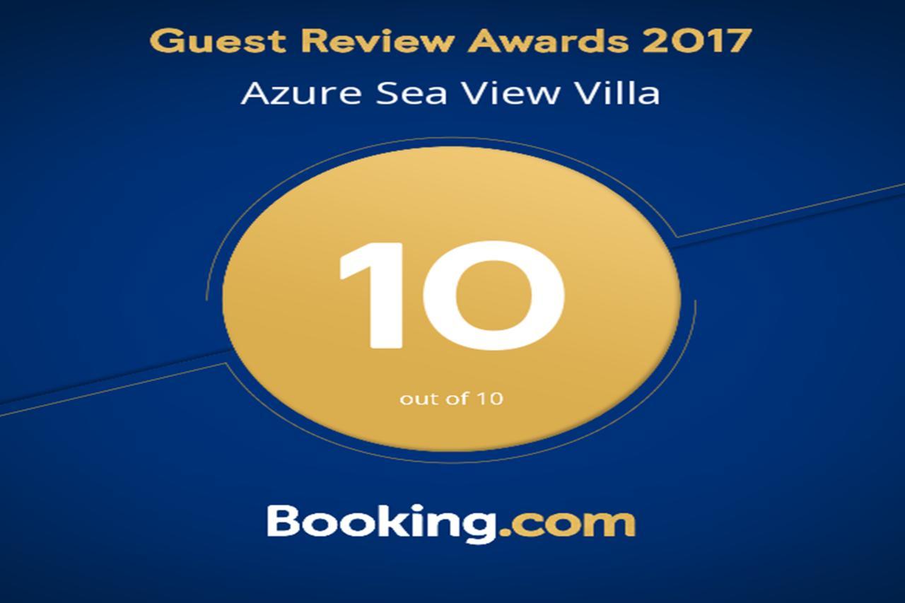 Azure Sea View Villa Rethymno Exteriér fotografie